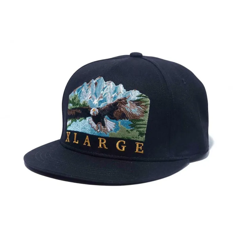 XLARGE Baseball Caps Unisex Brown/Dark Blue-1