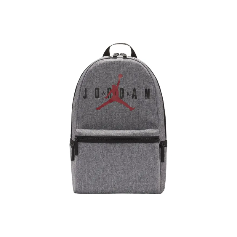 Jordan Polyester Backpack Double-Shoulder Large Size Unisex Carbon Heather-0
