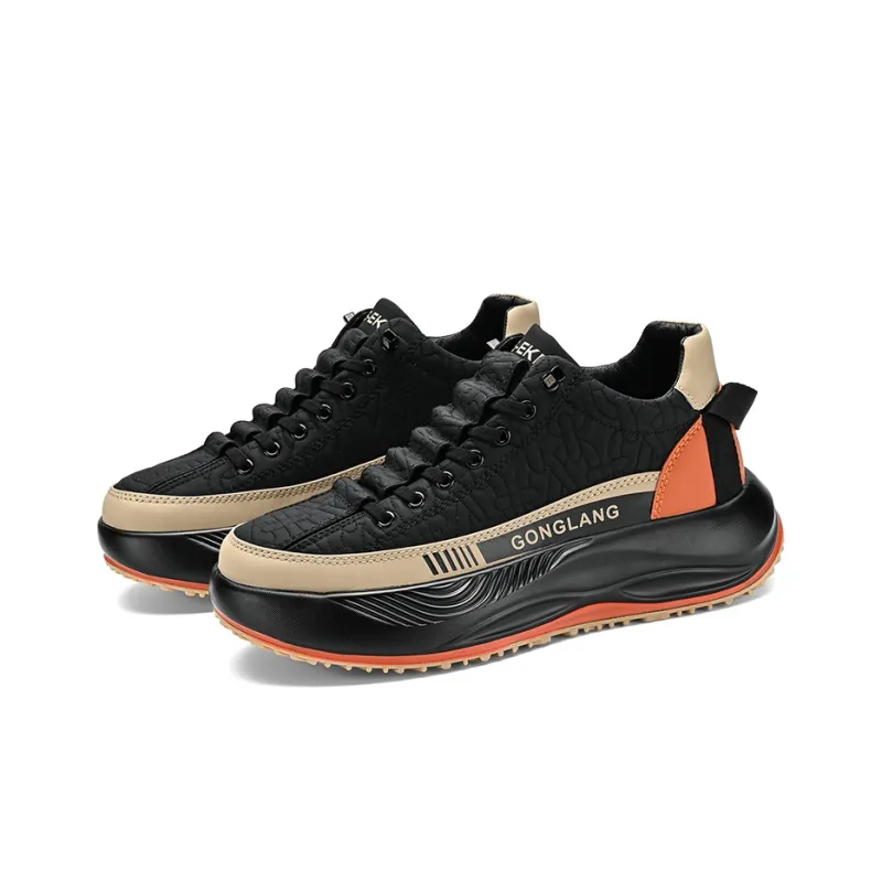 GONGLANGSHIJIA Low Top Casual Shoes Men's-11