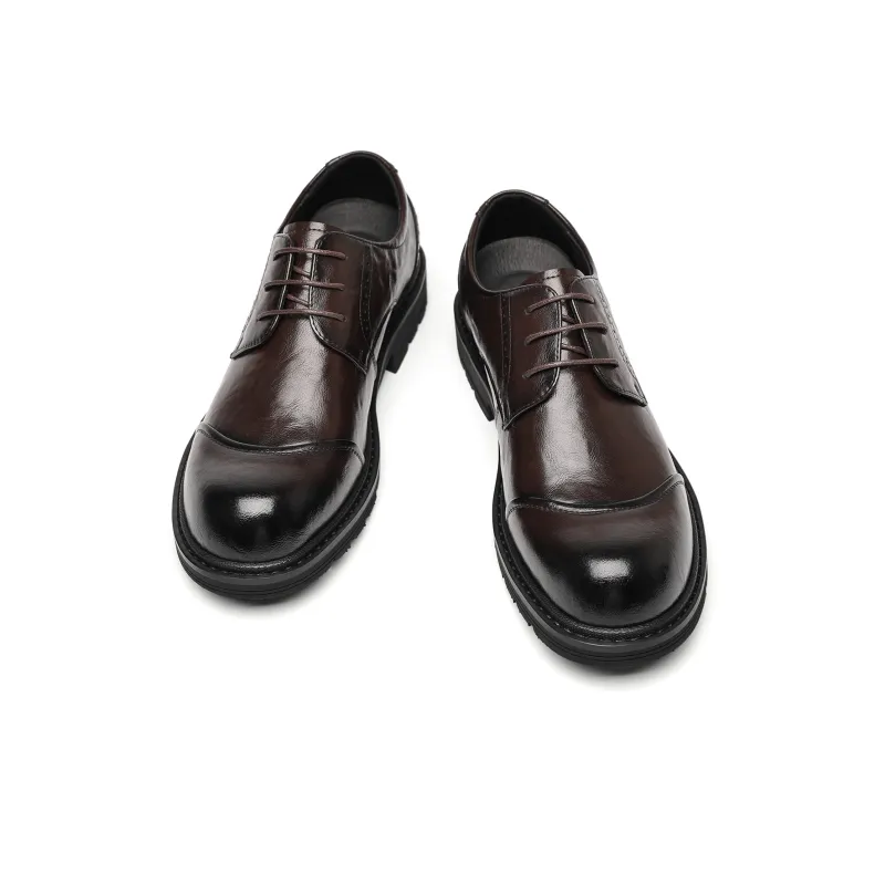 LUOGOKS Men's Casual Shoes Men Low Top Black-10