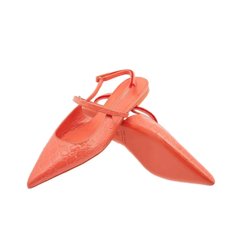 By Far Women's Casual Shoes Women's Coral Red-2