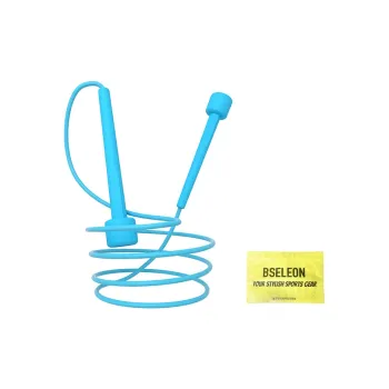 BSELEON Fitness Training Non Countable Jump Ropes Fitness Crowd PVC Cord, Plastic Controller 3m/2.8m/2.45m