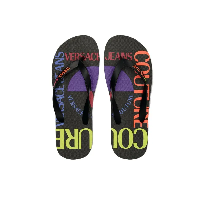 VERSACE JEANS Flip Flops Men's Black-2