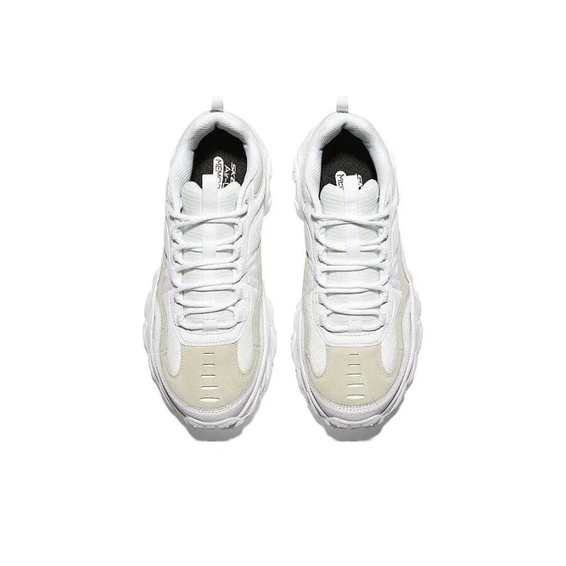 Skechers Sport Cushioning Anti Slip And Wear Resistant Support Low Top Chunky Sneakers Men's White-3