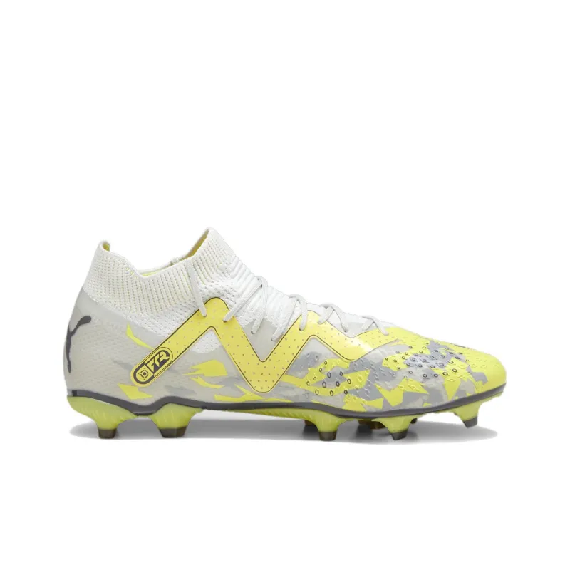 PUMA Future Pro Fg Soccer Shoes 'White Yellow'-1