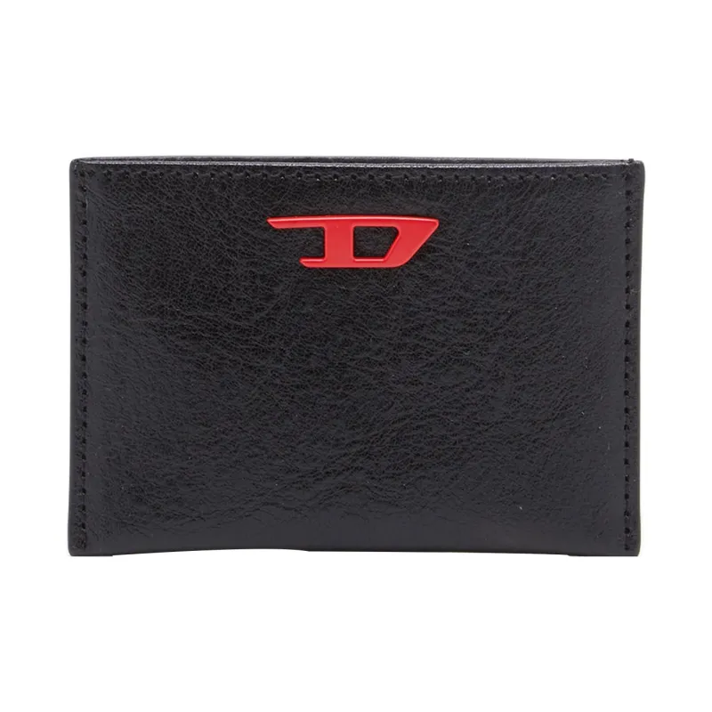 DIESEL Rave Bi-Fold Coin S Leather Cardholder-0