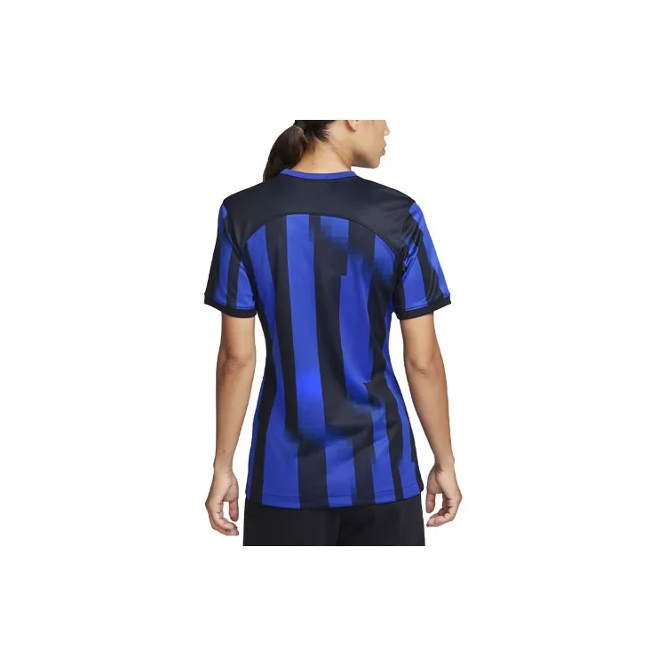 Nike Dri-Fit Soccer Jerseys 2023/24 Season International Beige Blue Home Women's Blue Black-1