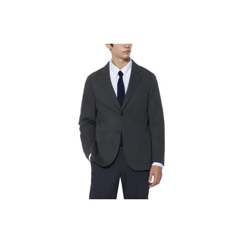 UNIQLO Business Suits Unisex Dark Gray