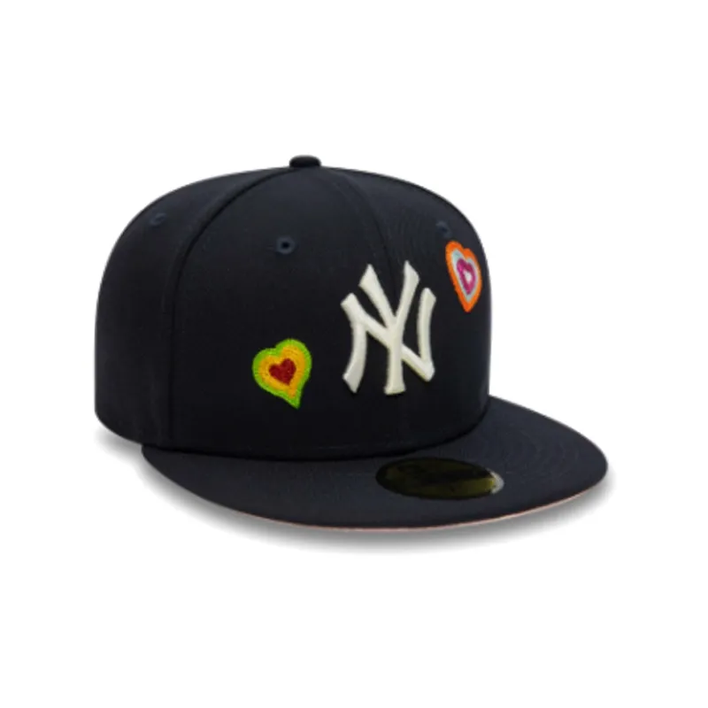New Era Polyester Baseball Caps Men's Blue-2