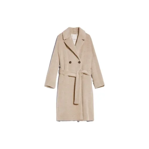 MaxMara Coats Women's Beige