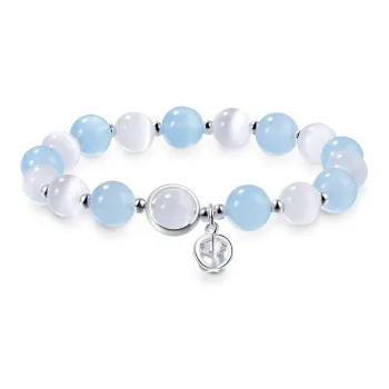 WEST ISLAND Glass Cat Eye Bracelets Women's