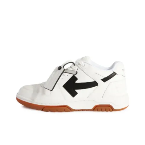 OFF-WHITE Out Of Office OOO White Black Gum Women's