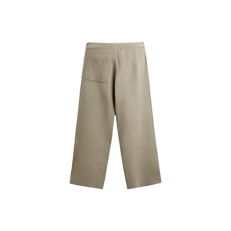 ZARA Knitted Sports Pants Men's Gray-1
