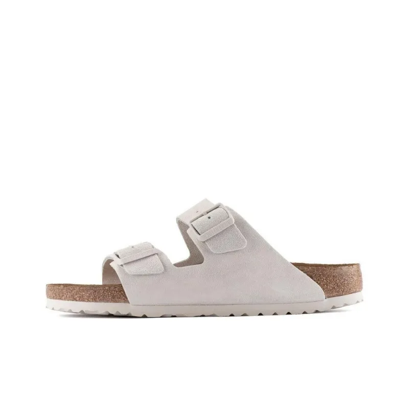 Birkenstock Arizona Soft Footbed 'Antique White'-0
