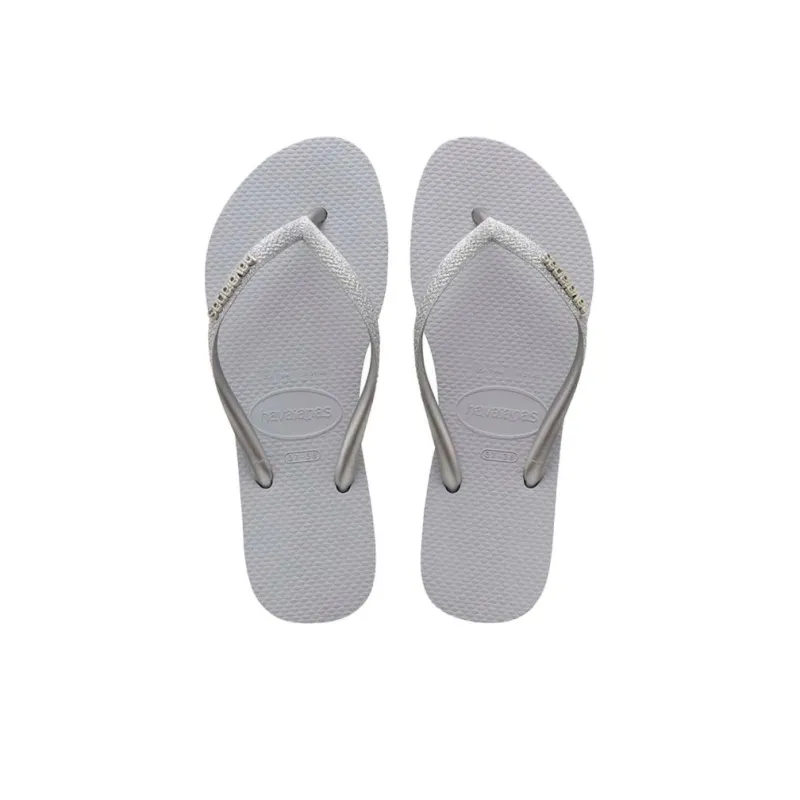 Havaianas Glitter Stylish Sandal Women's Bean Gray-4