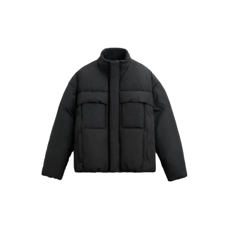 ZARA Jackets Men Black-1