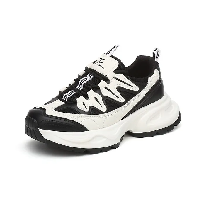 Jin Baichuan Height Increasing Support Low-Top Chunky Sneakers Women's-1