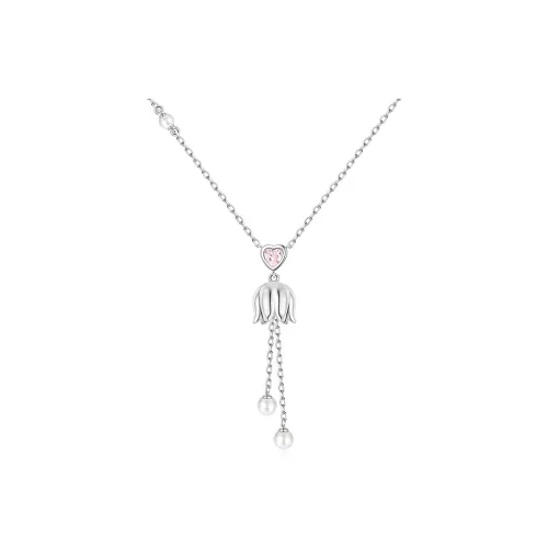 FANCI Lily Of The Valley Flower Series Necklaces Women's