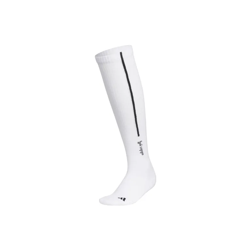Adidas VERTICAL LINE KNEE SOCKS Mid Calf Socks Women's 1 Pack White/Black-0