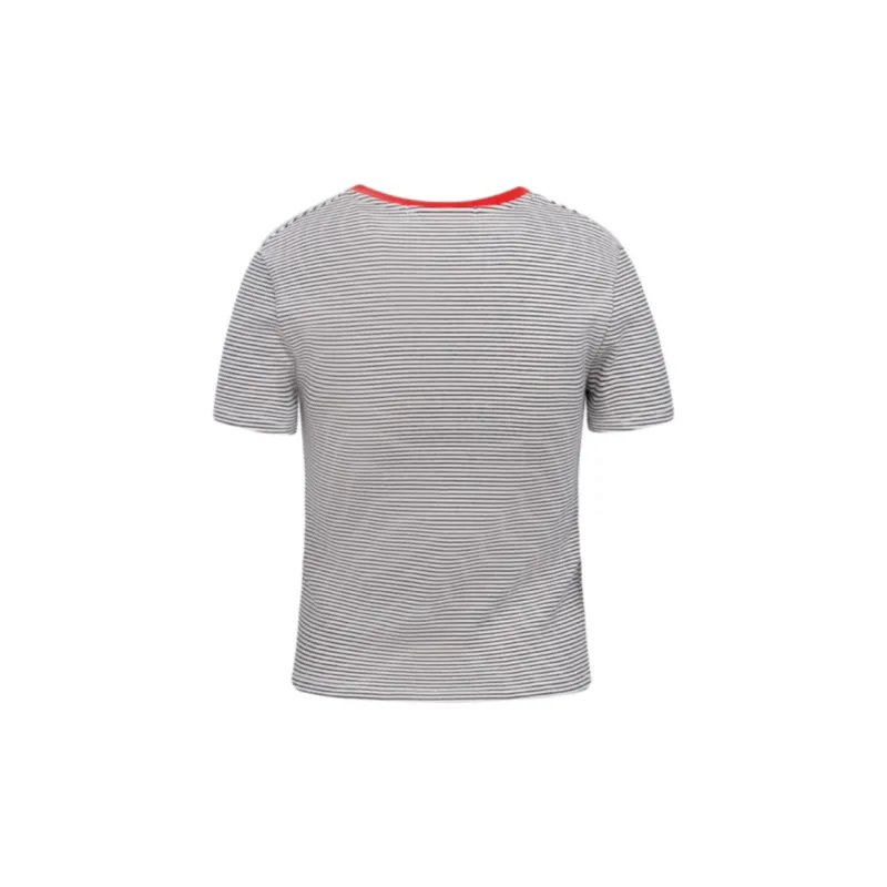 MARDI MERCREDI Drop Shoulder Sleeve T Shirt Women's-3