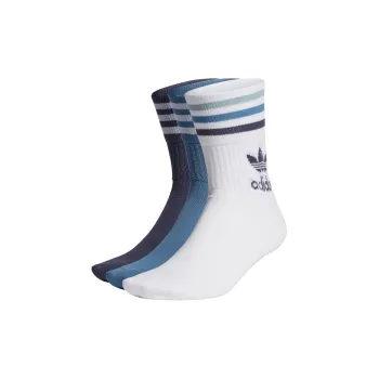 Adidas Originals MID CUT CREW SOCKS 3 PAIRS Mid Calf Socks Unisex 3 Pack