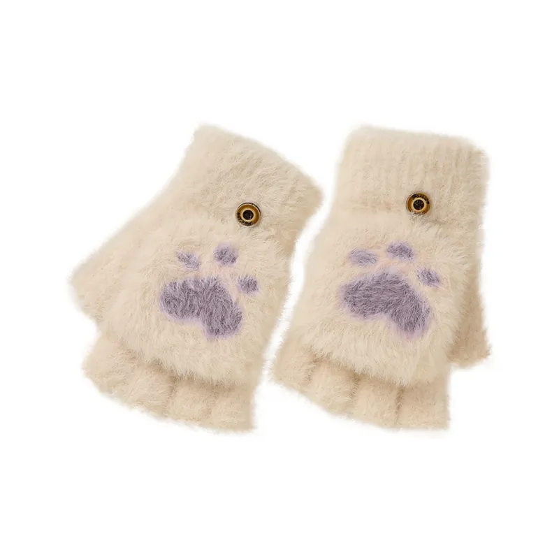 Youyoulan Knit Gloves Women's-2