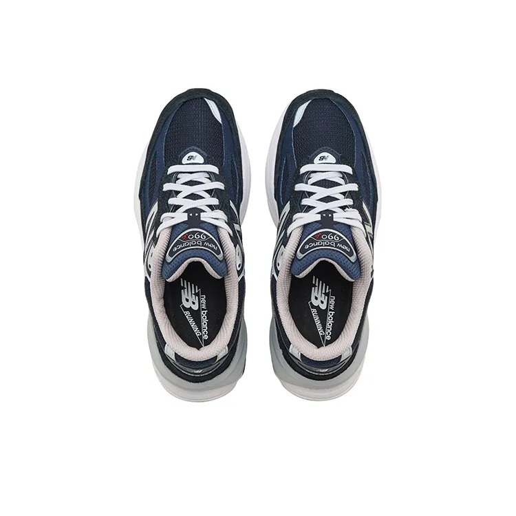 New Balance 990v6 MiUSA Navy White Women's-3