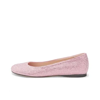LOEWE Toy Rhinestoned Ballerina Shoes
