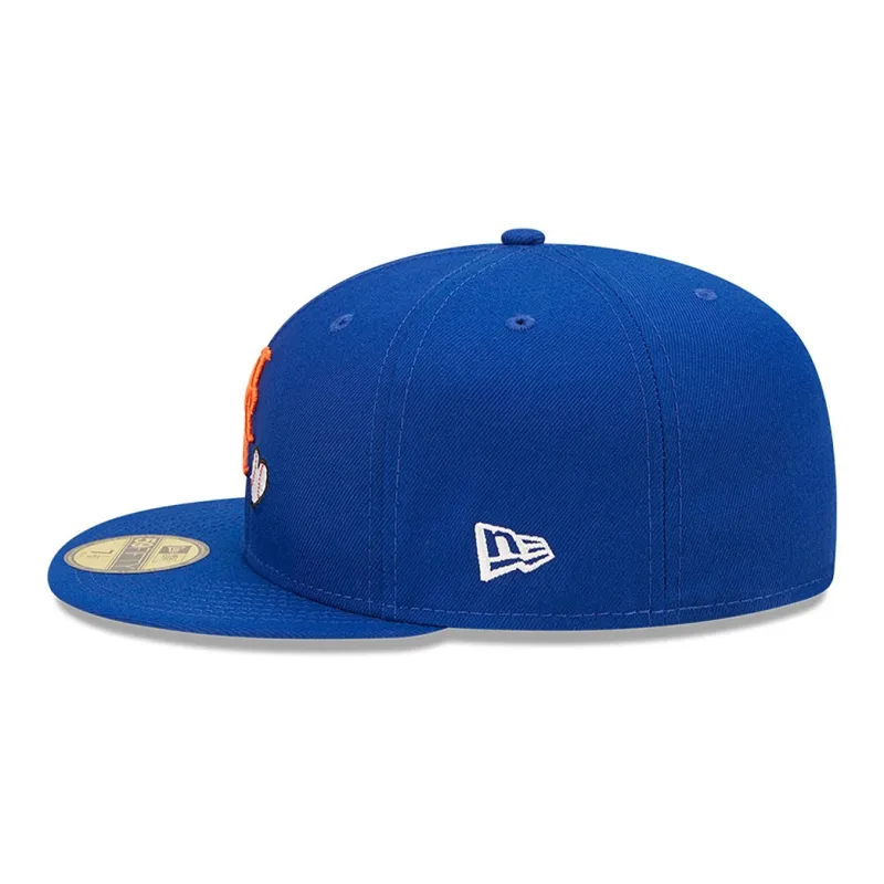 New Era Polyester Baseball Caps Men's Blue-4