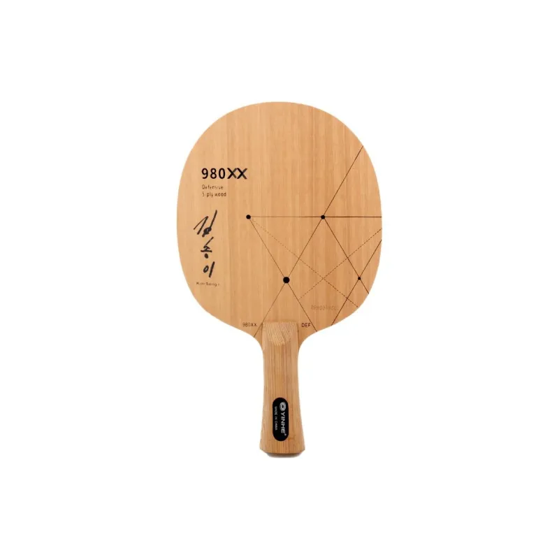 YINHE Ping Pong Paddles Unisex Pure Wood-6