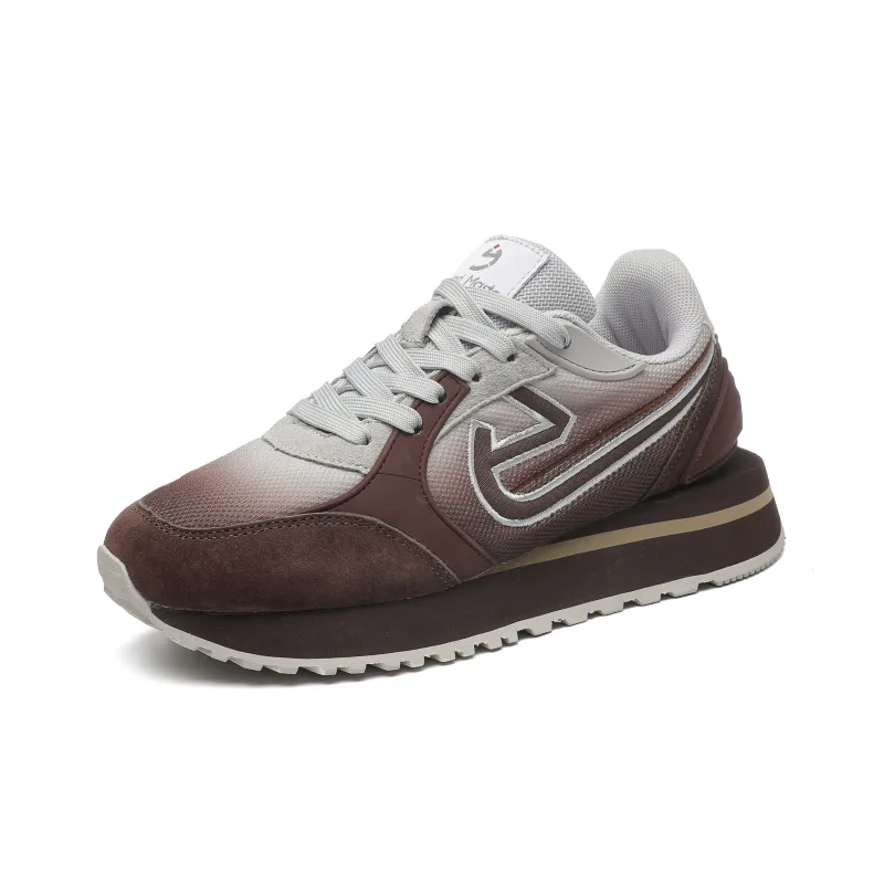 BladMaste Low Top Casual Shoes Unisex Mulberry Brown-1