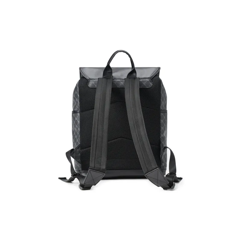 Slazenger PU Backpack Regular Men's Pattern Black-2