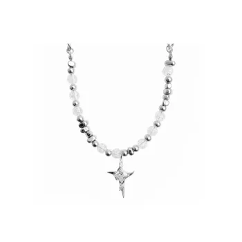 Asia Star Titanium Steel Necklaces Unisex