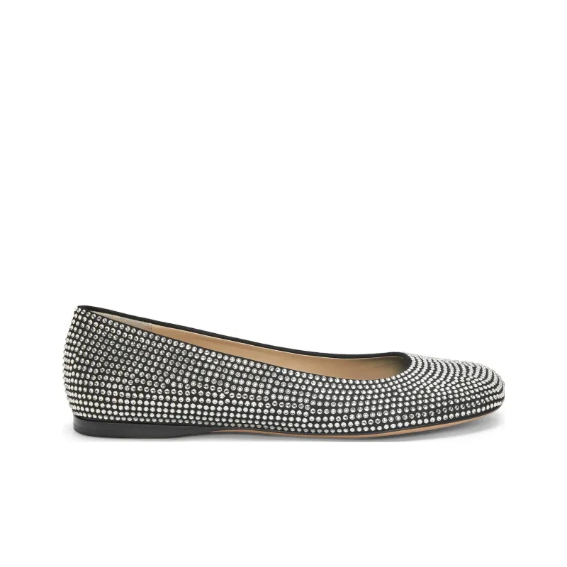 LOEWE Toy Rhinestone-embellished Ballerina Shoes-1
