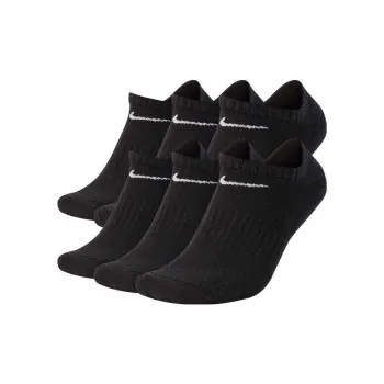 Nike Ankle Socks Unisex 6 Pack Black