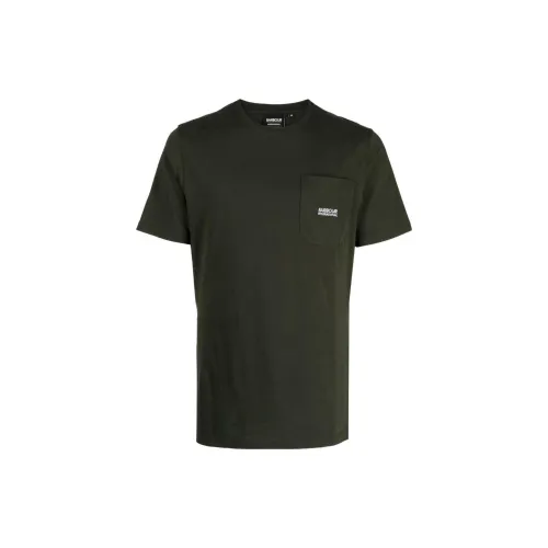 BARBOUR Logo-print Crew-neck T-shirt