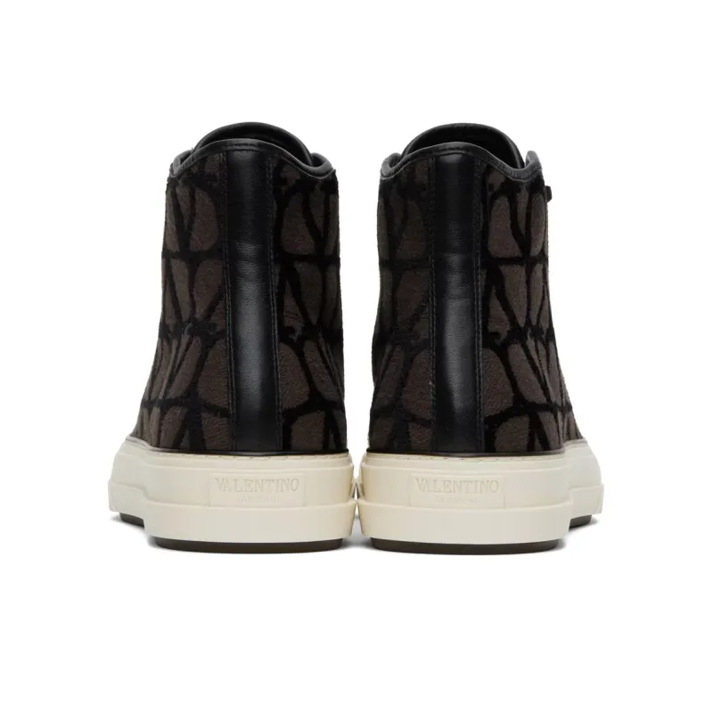 Valentino Toile Iconographe Totaloop High-Top Brown-4