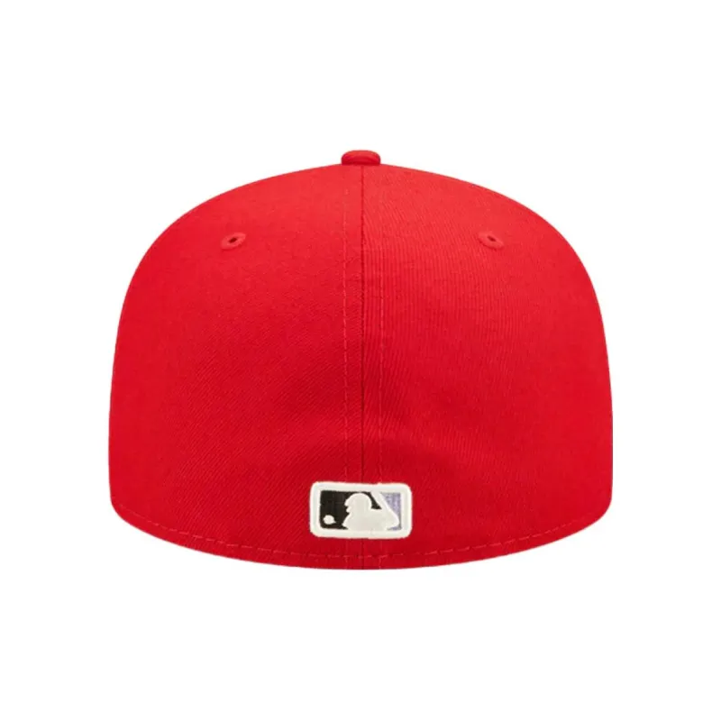 New Era Retro On Field Cincinnati S Home 59Fifty Fitted Hat-3