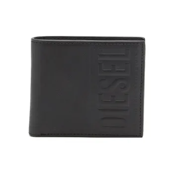 DIESEL Dsl 3D Bi-Fold Coin S Leather Wallet