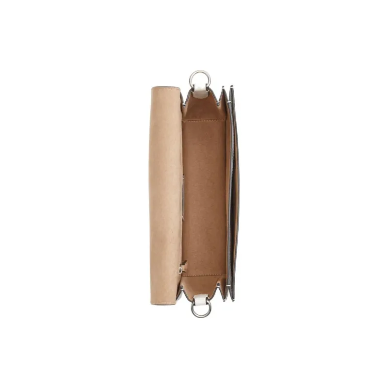 COACH Morgan Leather Crossbody One Shoulder Handbag Small Size Women's Beige-2