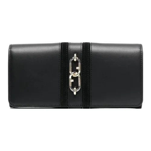 Furla Leather Wallet Women's Black