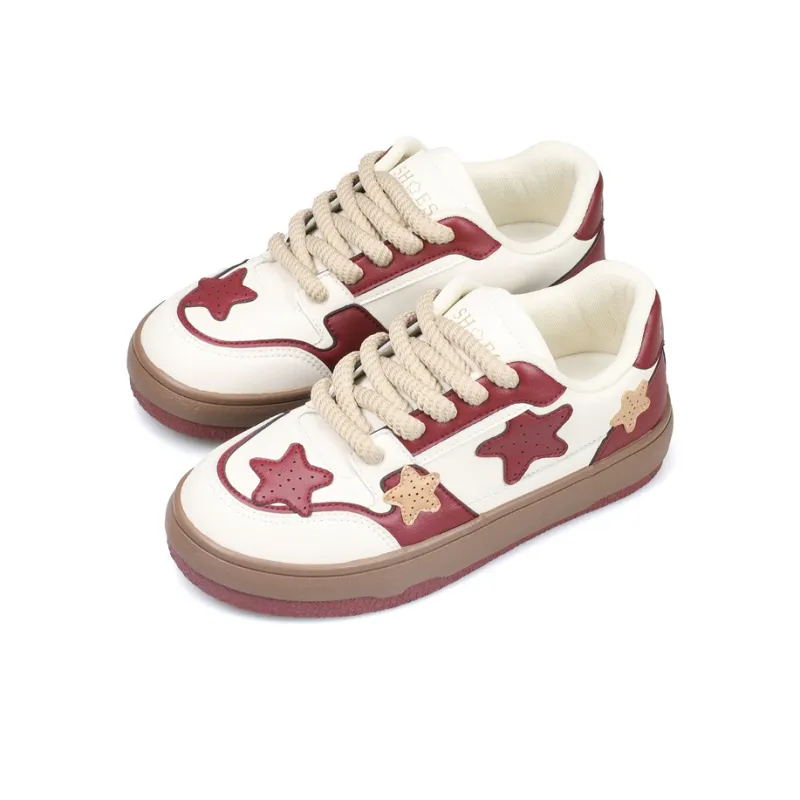 B10CROWN Anti Slip Wear Resistant Low Top Skateboard Shoes Women's Caramel-0