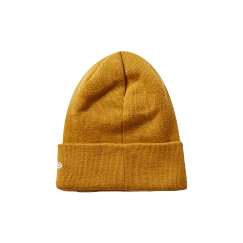 New Era Acrylic Beanies Unisex Yellow-1