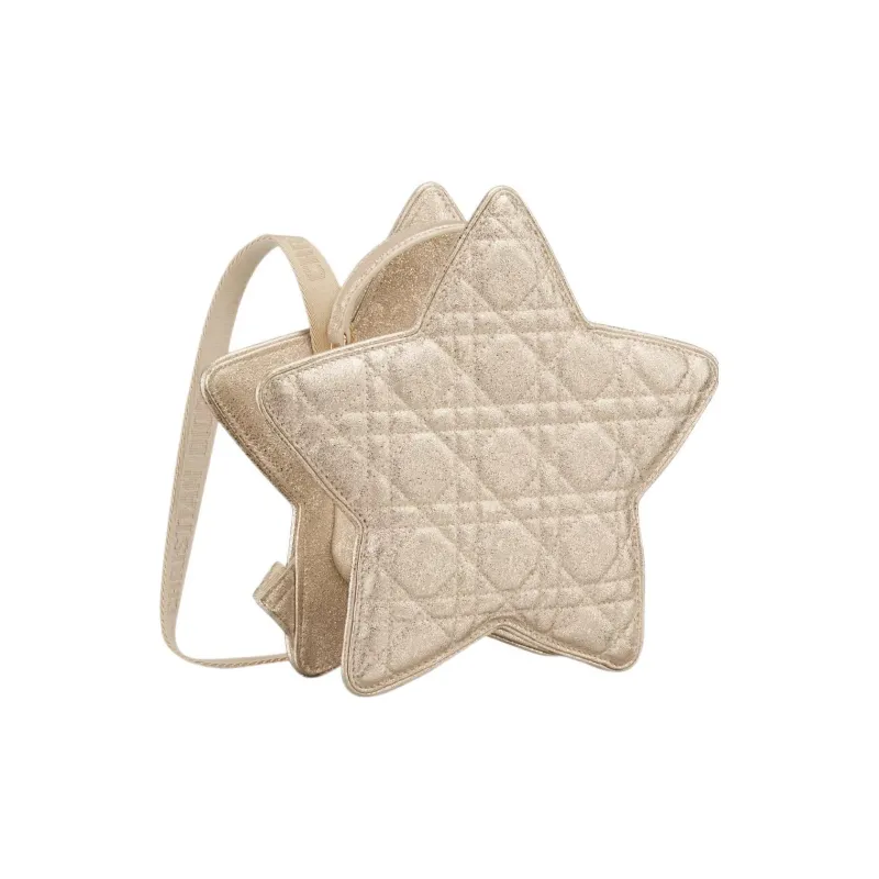 DIOR Sheepskin Backpack Kids' Light Gold-1