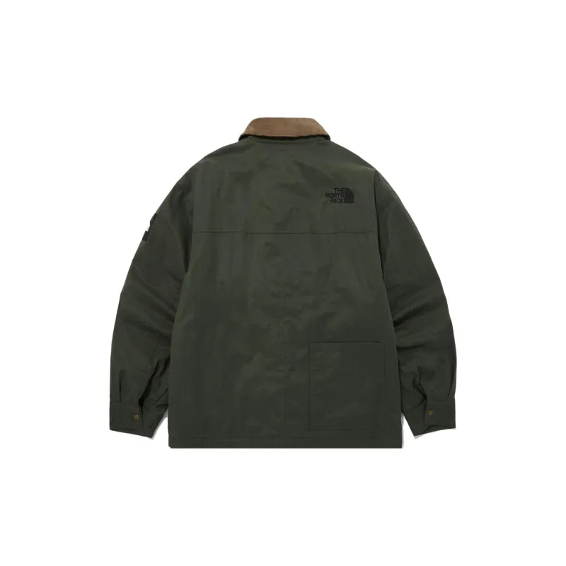 THE NORTH FACE Nuptse Puffer Jacket Unisex Olive Green-1