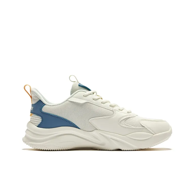 Erke Jie Ao 2.0 Anti-Slip Wear-Resistant Low-Top Casual Shoes Men's Microcrystal White Mineral Blue-1