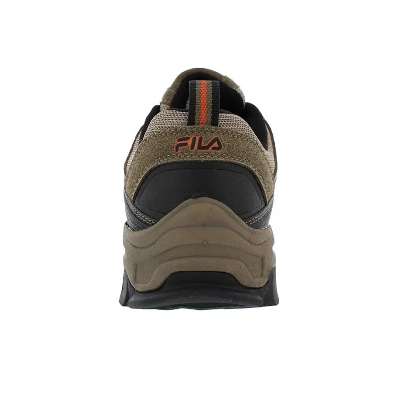 FILA Midland Rugged Trail Cushioning Lightweight Low Top Outdoor Shoes Men's Brown-2