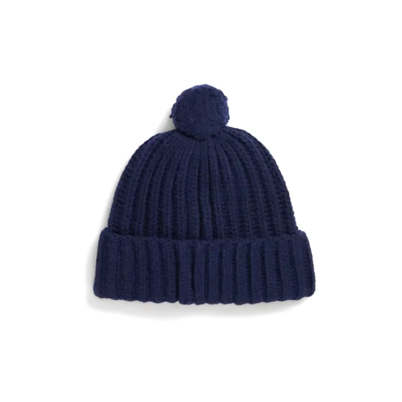 Polo Ralph Lauren Bear Pom-Pom Beanie Hat-1