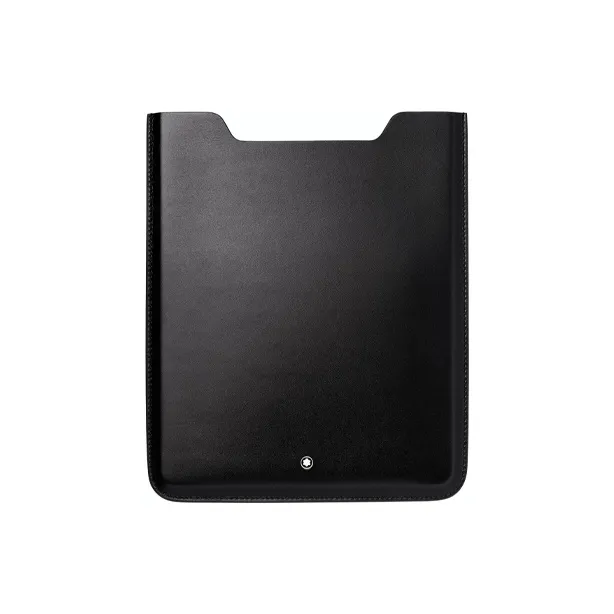 MONTBLANC Leather IPad Protective Cover Bag Accessory Unisex Black-0