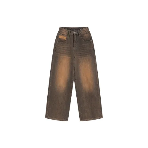 Ouyang Jeans Women's Yellow Mud